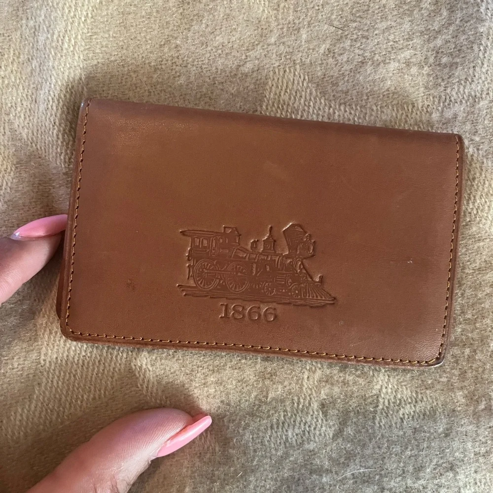 Brown Leather Card Holder